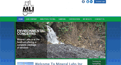 Desktop Screenshot of minerallabs.com